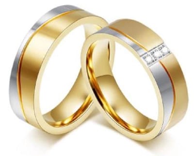 Jonline Prachtige Ringen voor hem en haar | Trouwringen | Vriendschapsringen |Relatieringen Zirkonia