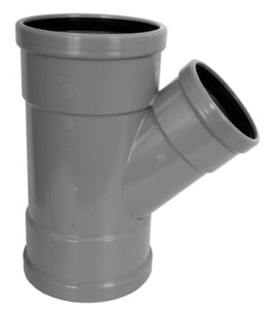 Wavi T-Stuk Pvc 45Gr 160-125
