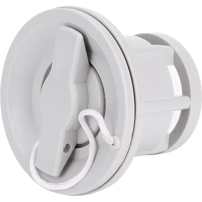 Bouchon de valve à air en PVC de rechange pour bateau pneumatique, annexe, kayak, canoë white