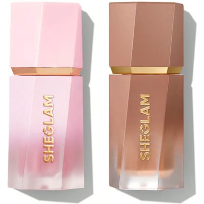 Vloeibare Blush & Matte Bronzer Duo - Love Cake & Golden Sun Merk Beauty Cosmetica Make-Up Voor Vrouwen En Meisjes