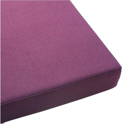 Bank Kussen - Zitkussen Loungekussen - Buiten Zitten - Hoge Dichtheid Spons - 120x35cm - Paars