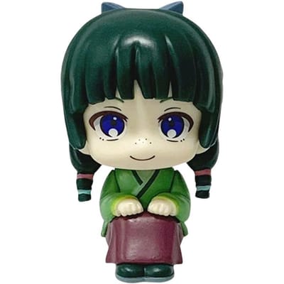 Figurine Miniature Maomao Jinshi The Apothecary Diaries Version Q 9cm Jouets Kawaii Périphériques Anime Ornements de Bureau Voiture Modèle Cadeaux