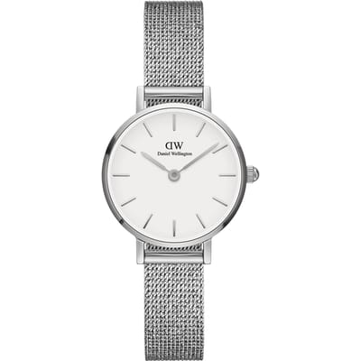 Daniel Wellington DW Watch Petite Pressed Sterling 24mm Silver