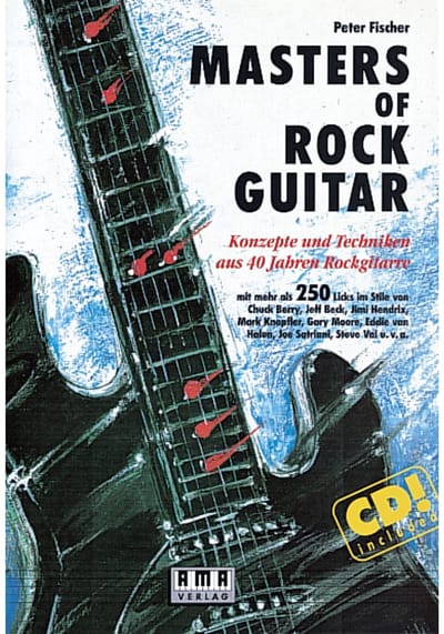 AMA Verlag Masters of Rock gitaar  Peter Fischer,incl. CD - Educatief