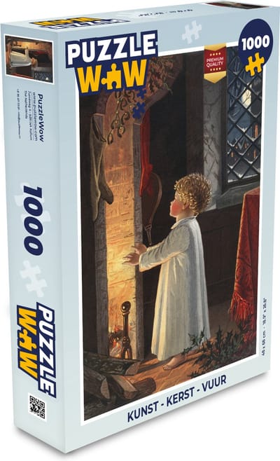 Puzzel Kunst - Kerst - Kind - Legpuzzel - Puzzel 1000 stukjes volwassenen - Kerst - Cadeau - Kerstcadeau voor mannen, vrouwen en kinderen