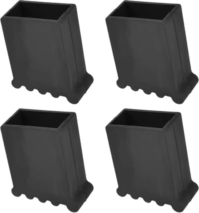 Set van 4 Antislip Rubber Pads voor Ladder Voeten, Vervangende Voeten voor Trapladder, Ideaal voor Veiligheid en Stabiliteit
