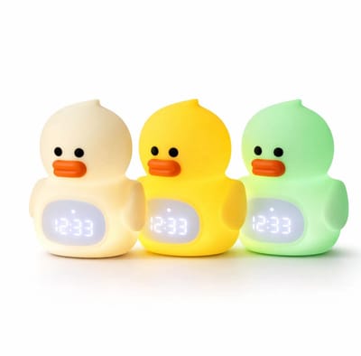 Slaaptrainer Kinderen – Kinderwekker – Slaapwekker – Nachtlampje – Kinderwekker Digitaal – Kinderwekker Meisje – Kinderwekker Jongen - Eend