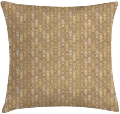 ABAKUHAUS Kussenhoes – Dubbelzijdig – Rits – 45x45 cm – Camel Multicolor