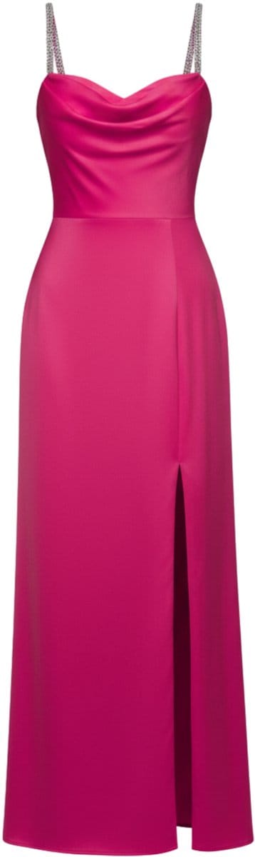 LARICA Jurk - Rits - Jurk Fuchsia S