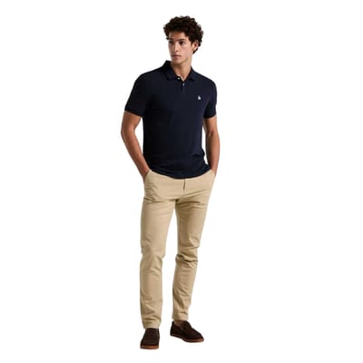 Original Penguin Heren Papa Poloshirt (Donkere saffier)