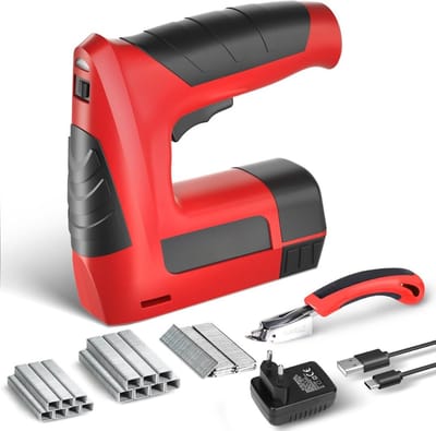 Nagelpistool - Spijkerpistool 3 in 1 - Nagelpistool Luchtdruk - Inclusief 2500 Nietjes - Draadloos