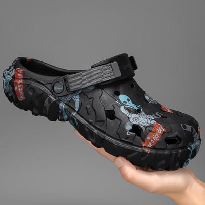 Grote Maten 46 47 Heren Zomer Klompen Sandalen Eva Slippers Heren Mode Nieuwe Platte Sandalen Heren Dames Vrije Tijd Slides Heren Casual Schoenen 43 black