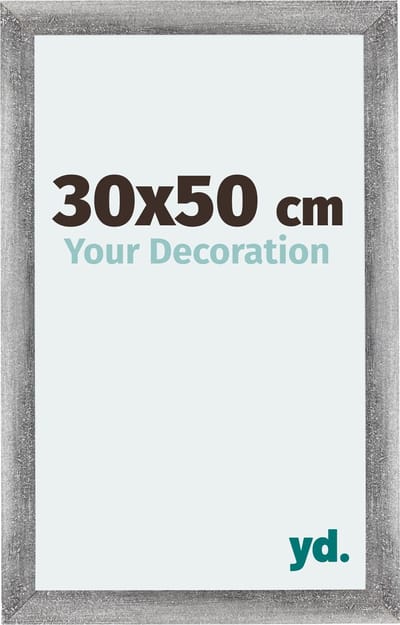 Your Decoration - Fotolijst 30x50 cm - MDF - Grijs Geveegd - Mura
