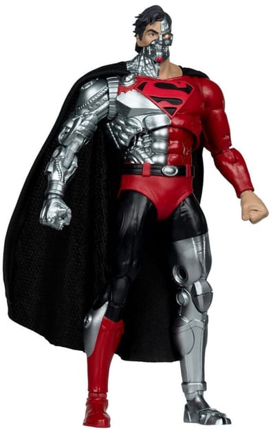 McFarlane Toys Revenge of the Green Lanterns DC Multiverse Action Figure Cyborg Superman (Gold Label) 18 cm Action Figuur