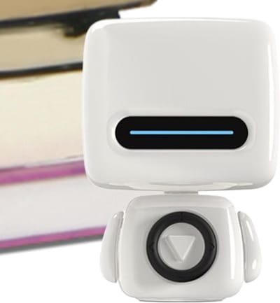 Draadloze Speaker - Robot Geluid - Muziek Luisteren - Waterproof Ontwerp - Compact Formaat - Wit