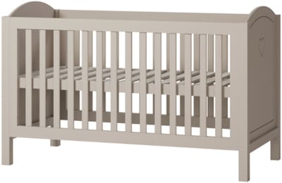 Born Lucky Hearts Baby Bed 70x144 cm