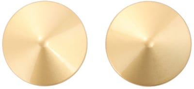 Kiotos - Ronde Metalen Tepelschildjes - Goud