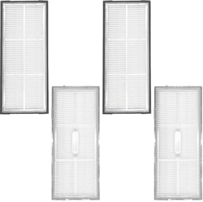 Dailygoods- Filters 4 Stuks - HEPA Filter - Accessoires Roborock S7/S7 MaxV/S8 Pro Ultra - Vervangonderdelen - Hoogwaardige Filtratie - Duurzaam Materiaal - Stofzuigerfilter