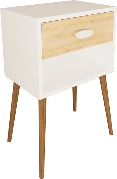 Nachtkastje Bijzettafel Lade Console Boxspring Nachtkastje Singol XL