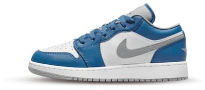Jordan 1 Low True Blue (GS) - Maat 38