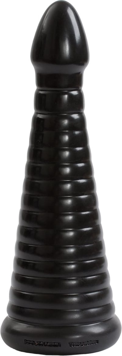 Doc Johnson TitanMen Buttplug/anaaldildo Intimidator zwart - 27,94 cm