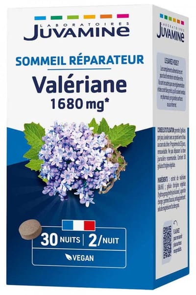 Juvamine Valeriaan 1680 mg 60 Tabletten