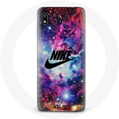 Coque pour Samsung Galaxy A10 Nike Logo Espace Coloré