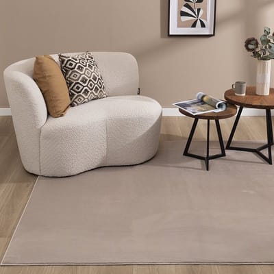 NATURL. Zacht laagpolig vloerkleed - Cozy Taupe - 150x230cm