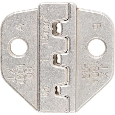 Pince à sertir JX-1601-10 AWG28-18 0.1-1.0mm2, pour virole de lacet de démarrage, cordon JX-1601-08 argenté