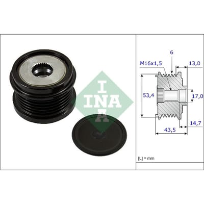 Schaeffler Ina Generator vrijloop INA 535 0237 10