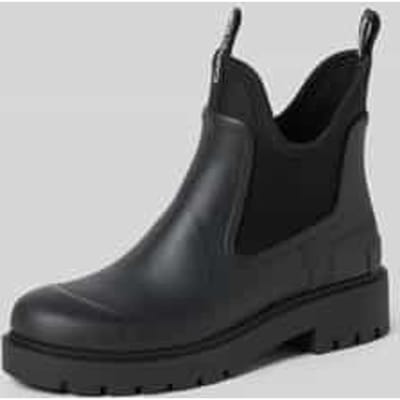 Chelsea boots met elastische inzet