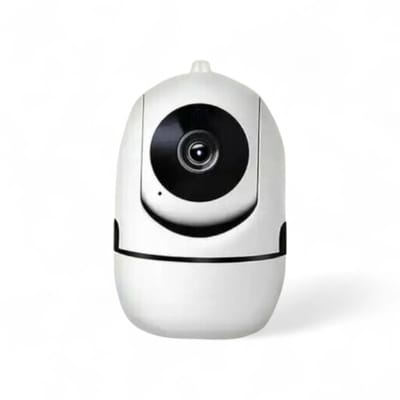 Beveiligingscamera | 360 graden rotatie | Wifi | Tuya app bediening | Wandmontage | Bewegingsdetectie | Google Home integratie | Wit