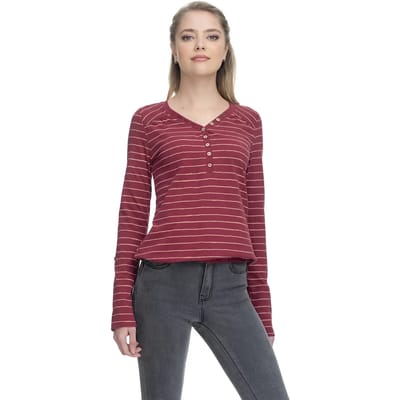 Sustainable Lange Mouwen T-shirt Dames Ragwear Pinch Gots