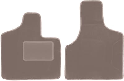 Beige voormatten voor: Chrysler Voyager III 7-zits (2001-2007)