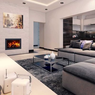 HOFTRONIC Oslo LED inbouwspot - 4 Watt 345 lumen - 2700K Warm wit - GU10 - Dimbaar - Rond - Kantelbaar - IP20 voor binnen - Zwart