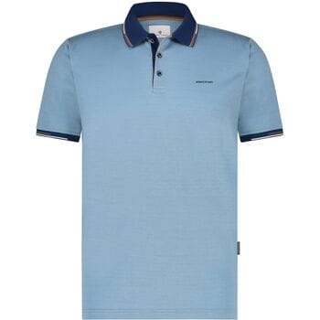 State Of Art Pique Polo Lichtblauw - Maat S - Heren