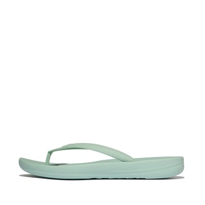 FitFlop Iqushion Ergonomic Flip-Flops TPU Dames Slippers - Mint Whisper