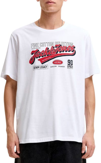Jack & Jones Logo Tee SS 2 Col Shirt Heren - Maat M