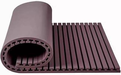 Akoestisch Schuim - Geluidsisolatie Panelen - Studio Geluid Verbeteren - Zelfklevende Piramide Vorm - 50x50 cm - Bruin