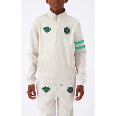 Black Bananas Limit Tracktop Light Grey Maat: 128 | Truien Outlet | Unisex | Ecru