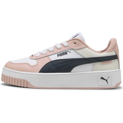 PUMA Carina Street Dames Sneakers - PUMA White-Strong Gray-Rose Quartz