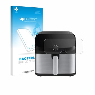 upscreen - Screenprotector voor Tefal Easy Fry Mega - Folie Beschermfolie transparant antibacterieel