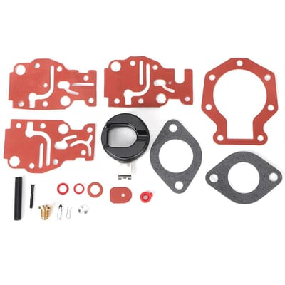 Carburateur Carb Reparatie Rebuild Kit Geschikt voor JohnsonEvinrude 6 8 1986 1996 439073 brown