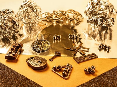 Metal Puzzel Ontwarring - IJzeren Hersenkraker voor Volwassenen en Tieners