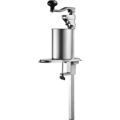 Ouvre-boîte Commercial, Ouvre-boîte Manuel Robuste de Table pour Boîtes Jusqu'à 300 mm de Hauteur, Ouvre-boîtes à Hauteur Réglable Fixés avec Vis et Table