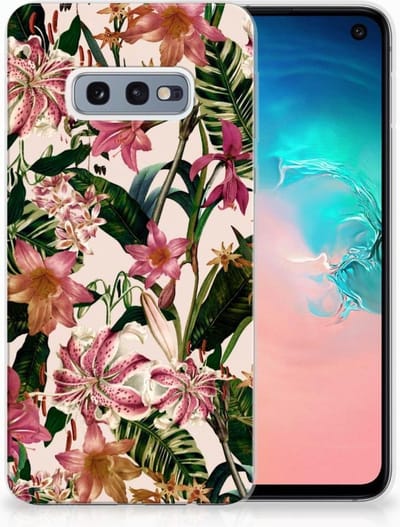 Samsung Galaxy S10e TPU Case Flowers