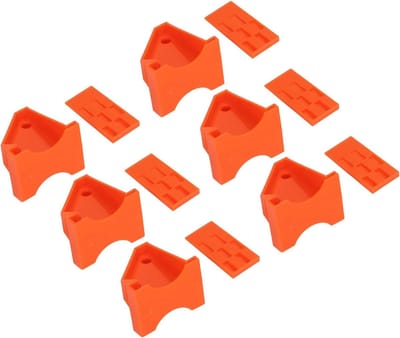 Vloer Spacer Set - Afstandhouders Vloer - Vloeren Leggen - Stabiel Driehoek Ontwerp - 40 Stuks 2 Afstanden - Wit