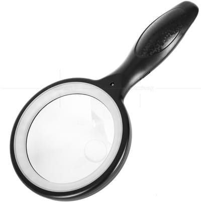 Vergrootglas met Verlichting - Loeplamp met Led Verlichting - Vergrootglas voor Volwassenen - Vergrootglas Bril met Verlichting - 5x,10x