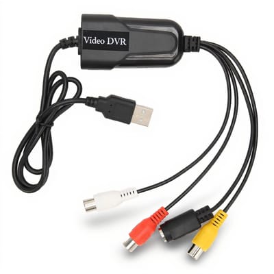 Allecto - USB-kabel Video-opnameapparaat - Converteer analoge video naar digitale bestanden - 80 cm - S-video USB 2.0 - Geschikt voor OS X en PC