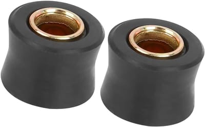 Motorfiets Achtervering Schokdemper met 10mm Ringhouder - Set van 2 voor Optimale Ritten